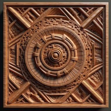 Patterns and decorations Geometry A 2 3d model